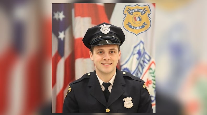 Cleveland Division of Police officer Jamieson Ritter was shot and killed in the line of duty July 4, 2024. CONTRIBUTED