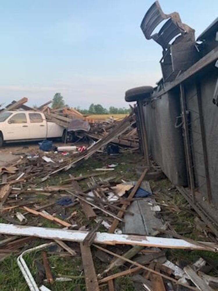 PHOTOS: Daylight reveals widespread damage from Monday storms