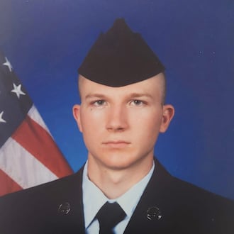 This image provided by the Ohio National Guard shows Capt. Curtis J. Angst. (Ohio National Guard via AP)