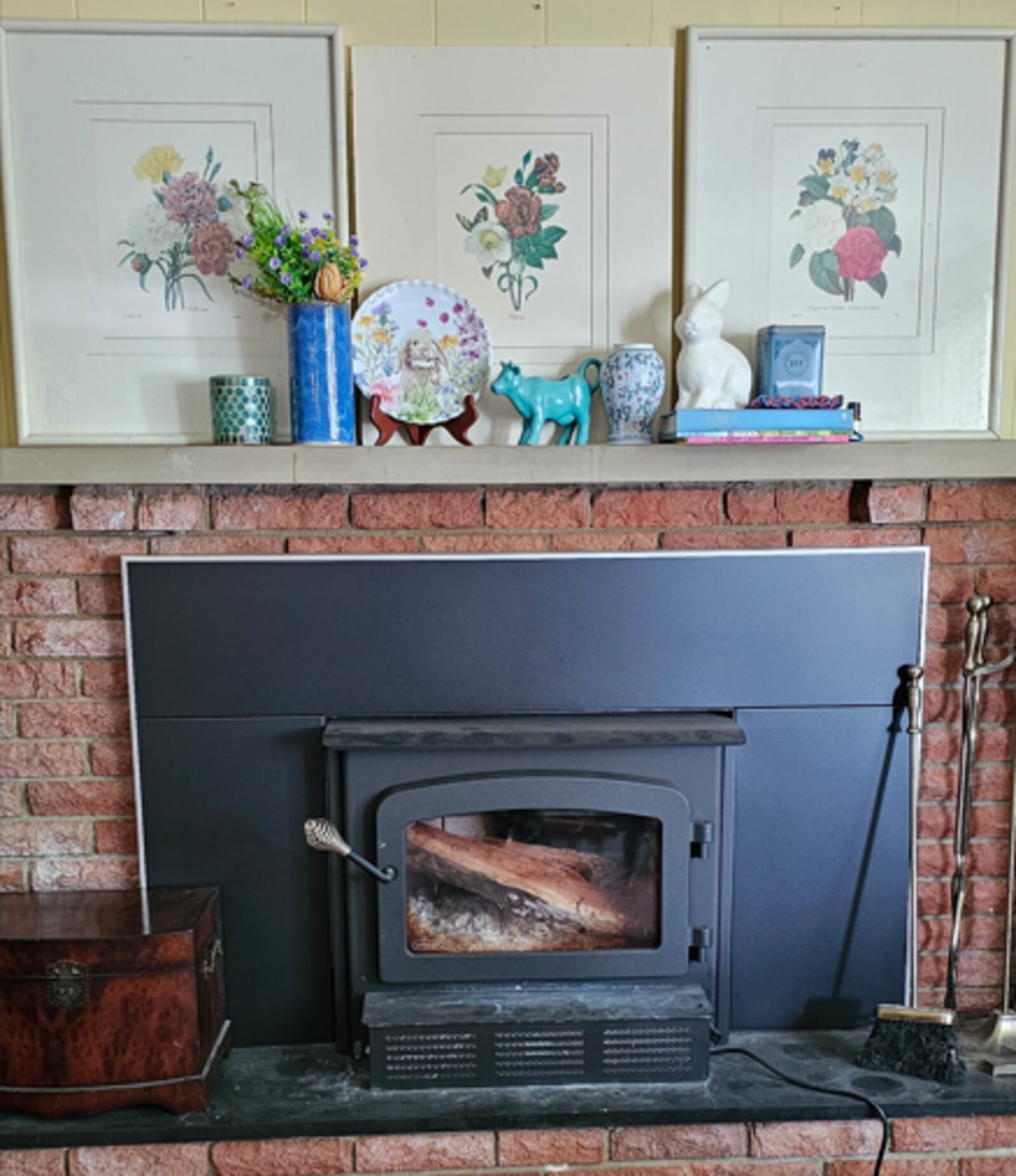 Angela Clay has been making cozy improvements to her West Carrollton home. CONTRIBUTED