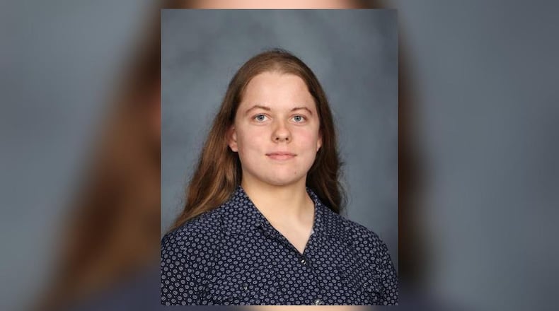 Abigail Frock is the Student of the Week from Springfield High School. CONTRIBUTED