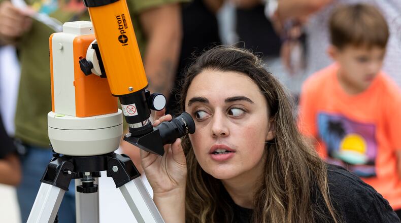 Several local school districts in Clark and Champaign Counties will close next year on April 8 as a full solar eclipse is excepted to be seen in Ohio. (Matias J. Ocner/Miami Herald via AP)