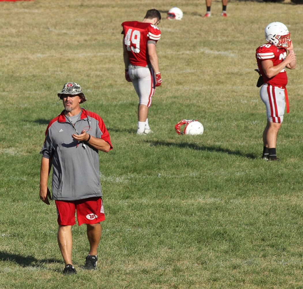 Photos: Wittenberg football preseason practice