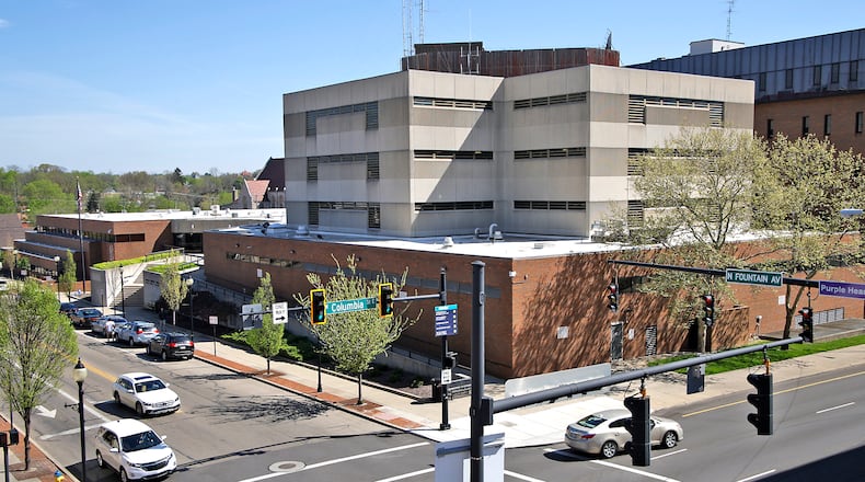 The Clark County Public Safety Building Thursday, April 18, 2024. BILL LACKEY/STAFF