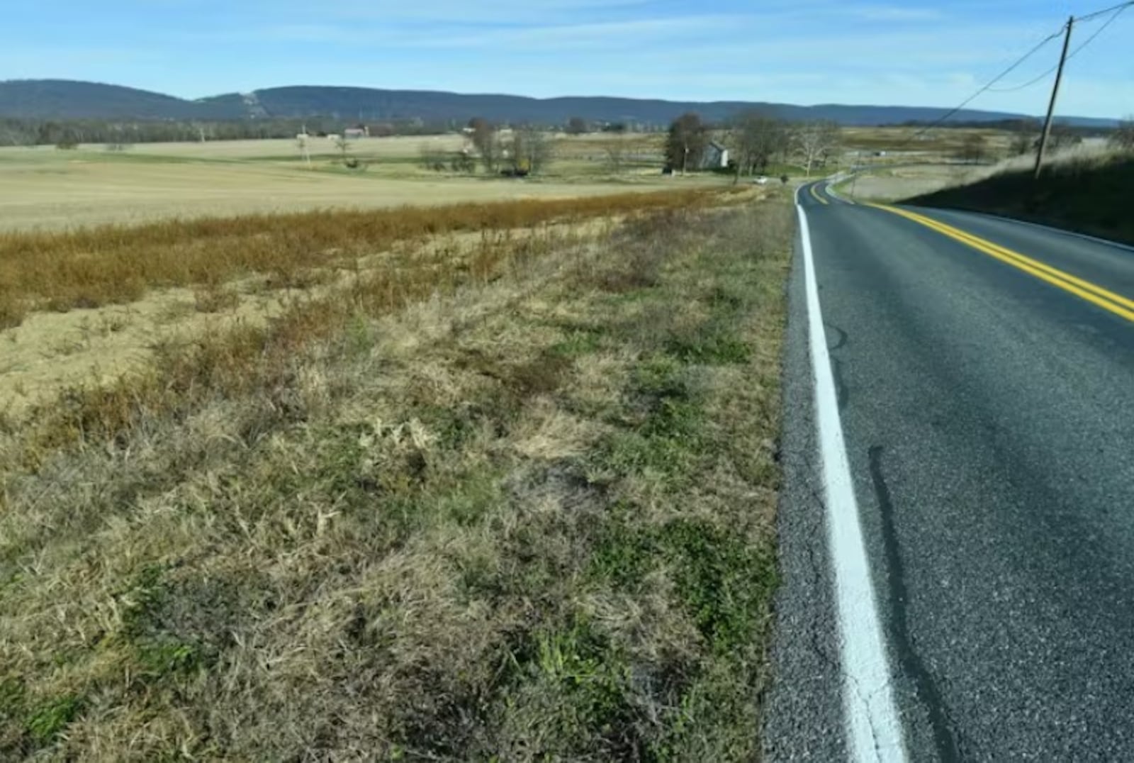 This stretch of land near Carlisle, Pa., may become a $15 billion data center complex.  MARC LEVY/ASSOCIATED PRESS