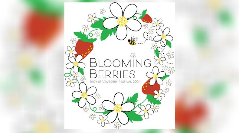 2024 Troy Strawberry Festival theme logo