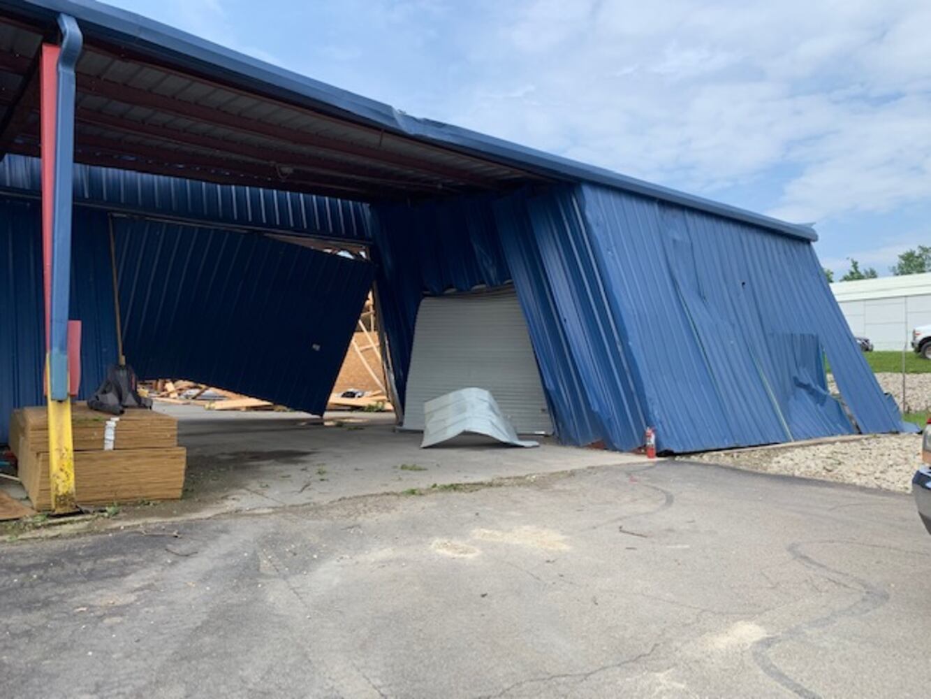 PHOTOS: Daylight reveals widespread damage from Monday storms