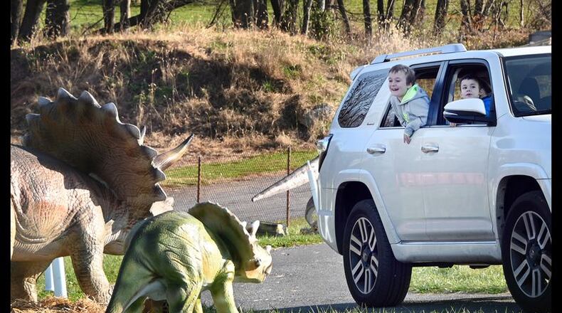 Several events will be held in Clark and Champaign Counties this weekend, including the Jurassic Wonder Dinosaur Drive Thru on Saturday and Sunday at the Clark County Fairgrounds. Contributed