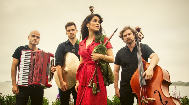 Cristina Pato will show her mastery of the Galician gaita bagpipe along with her band in concert on Saturday, Jan. 27 as part of the Club Kuss Series. Contributed photo