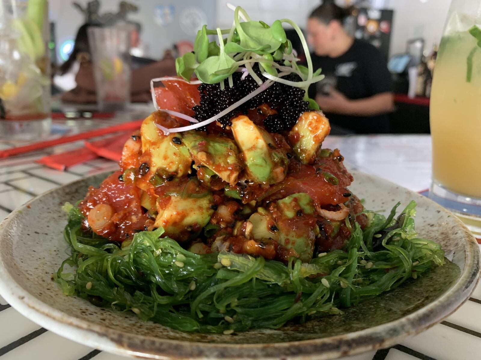 Spicy tuna sashimi from Speakeasy Ramen. CONTRIBUTED/ALEXIS LARSEN
