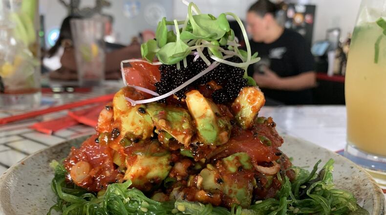 Spicy tuna sashimi from Speakeasy Ramen. CONTRIBUTED/ALEXIS LARSEN