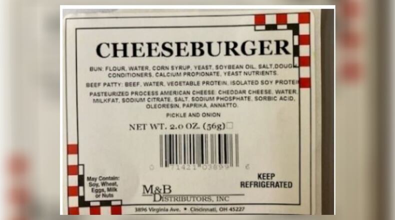M&B Distributors, Inc. recalled a number of sandwiches for missing allergen information on the label. | PROVIDED