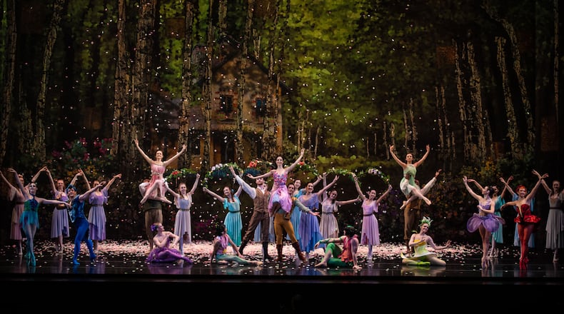 The Dayton Ballet is celebrating its 85th season. Pictured: Dayton Ballet company members in Karen Russo Burke’s "Sleeping Beauty: The Story of Briar Rose."