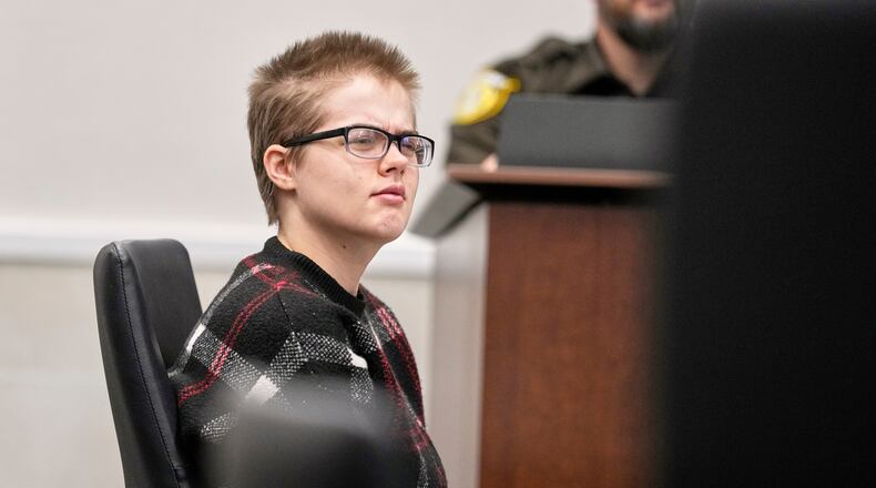 FILE - Morgan Geyser appears in a Waukesha County courtroom, Jan. 9, 2025, in Waukesha, Wis. (AP Photo/Morry Gash, file)