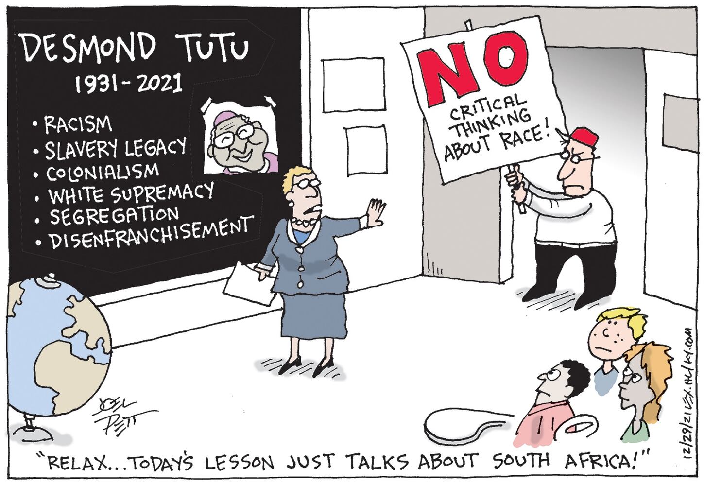 WEEK IN CARTOONS: Bidding goodbye to 2021, Betty White and more