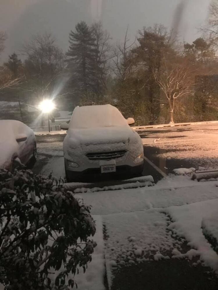 PHOTOS: First snowfall of the season