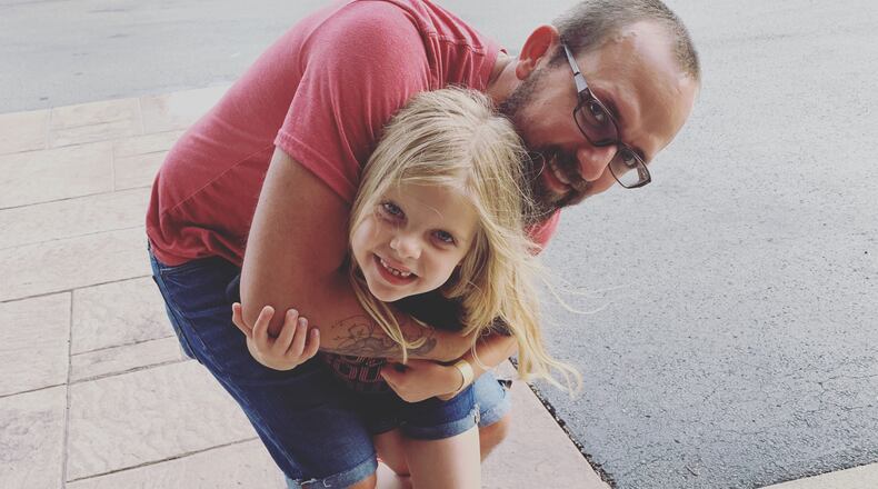 After their trip to WrestleMania in Tampa, Florida, was canceled due to the coronavirus, Jeff Rudolf and his daughter hosted their own event from home.