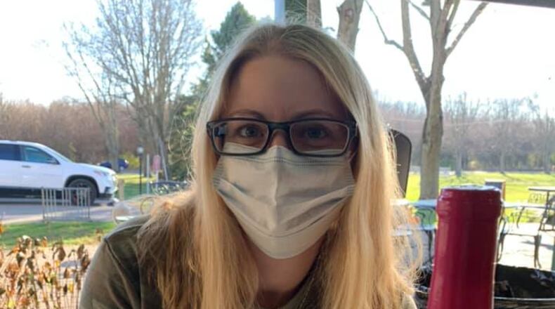 Dayton area healthcare workers were treated to a donated bottle of wine from Brandeberry Winery in Enon before the Thanksgiving holiday.