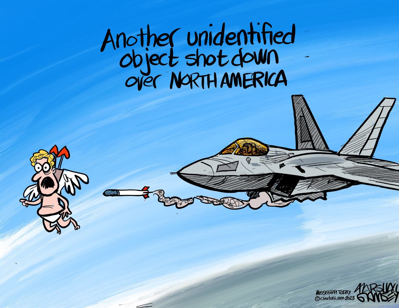 WEEK IN CARTOONS: Ohio derailment, unidentified flying objects and more