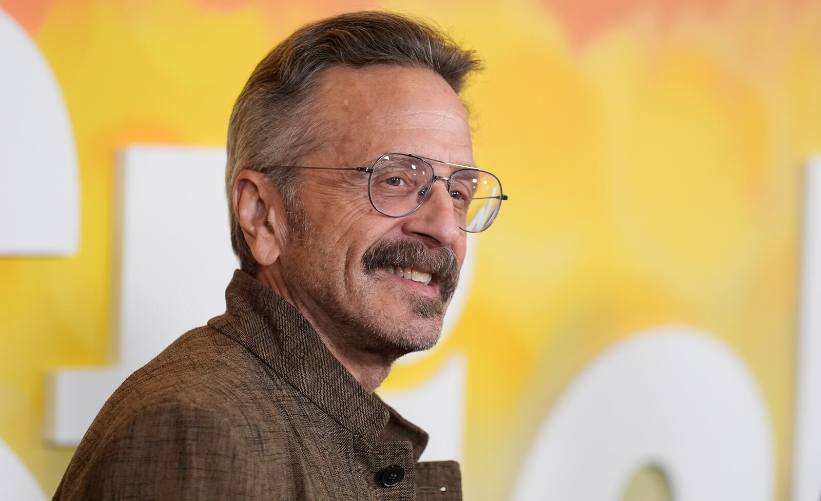 Marc Maron, a cast member in the Apple TV+ series "Stick," arrives at the premiere of the series on Thursday, May 29, 2025, at AMC Century City 15 in Los Angeles. (AP Photo/Chris Pizzello)