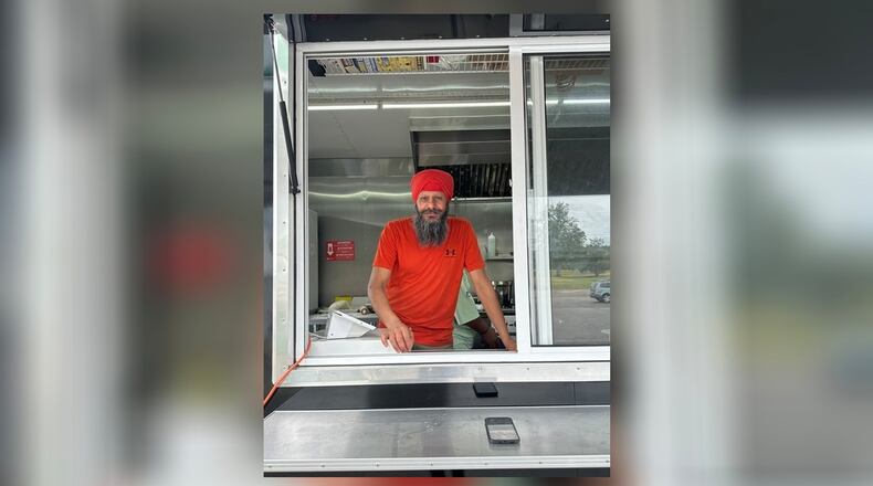 Nawab food truck's chef, Harvinder Singh. CONTRIBUTED