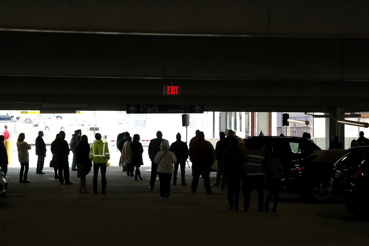 PHOTOS: Ribbon Cutting For New Parking Garage