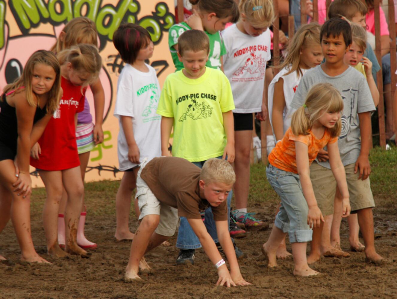 Clark County Fair - Kiddie Pig Chase