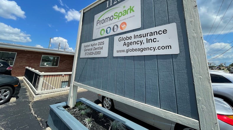 PromoSpark, a woman-owned business specializing in branded apparel and customize promotional products, is constructing a new facility on Osborne Drive. The business, owned by Sarah Johnston, currently operates on Hicks Boulevard. MICHAEL D. PITMAN/STAFF