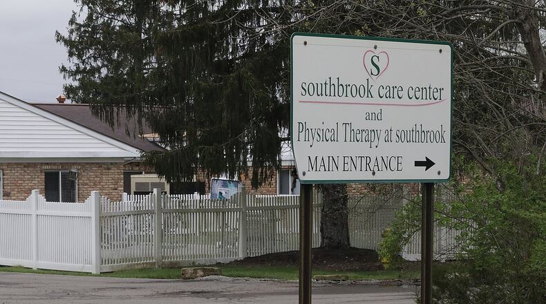 The entrance to the Southbrook Care Center. BILL LACKEY/STAFF