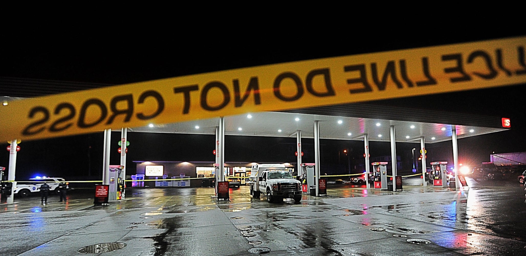 One dead, one in hospital after shooting at Springfield gas station