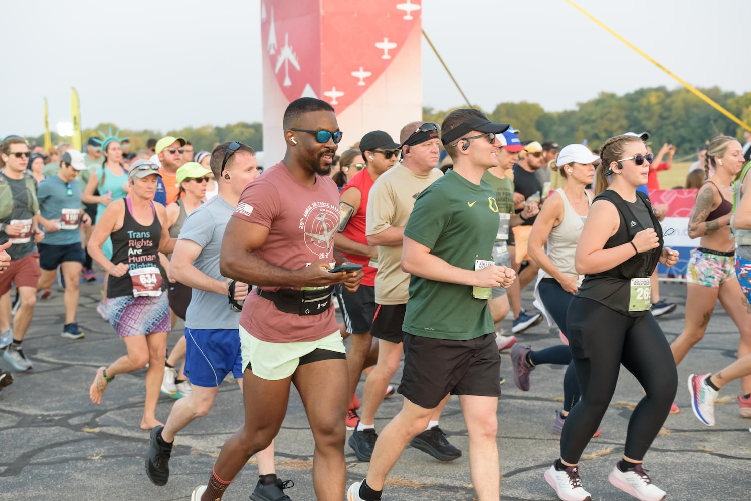 PHOTOS: 2025 Air Force Marathon at National Museum of the U.S. Air Force