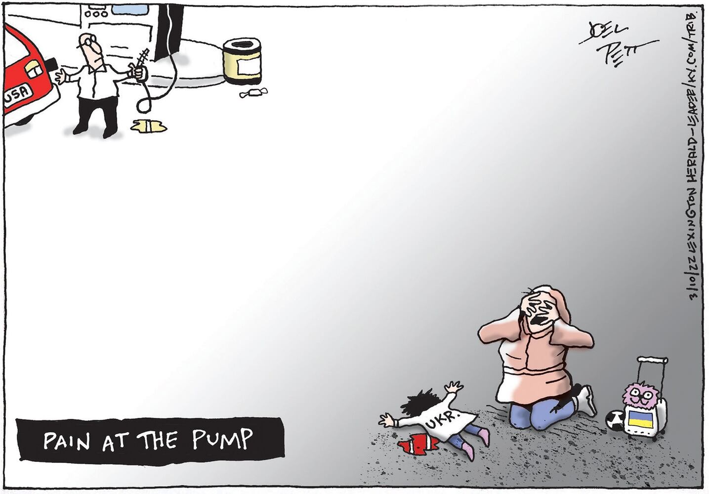 WEEK IN CARTOONS: Gas prices, Ukraine, Putin and more
