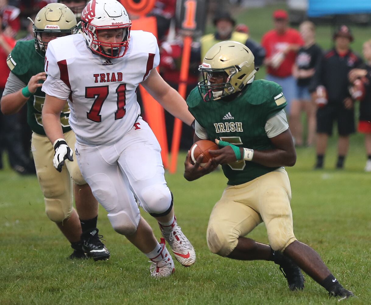 Catholic Central vs Triad Football