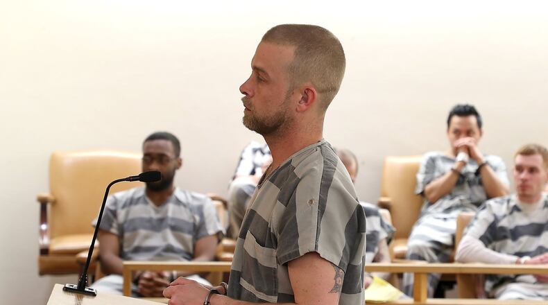 Albert Castello is arraigned in Clark County Municipal Court Monday. BILL LACKEY/STAFF