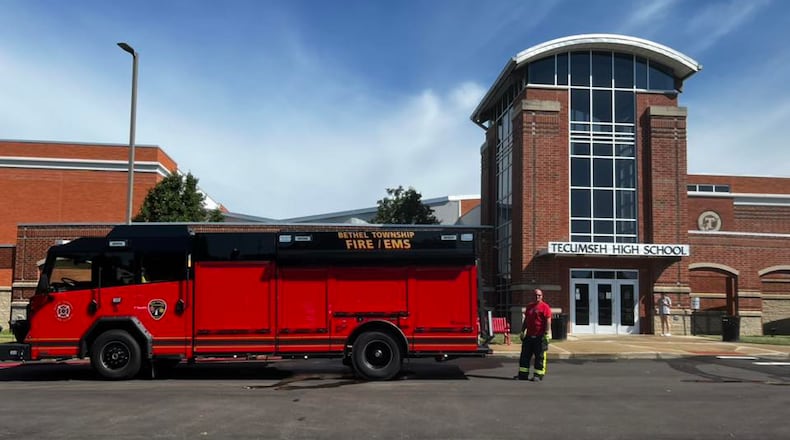 Side view of the new Bethel Township Rescue 51. Photo courtesy of Bethel Township.