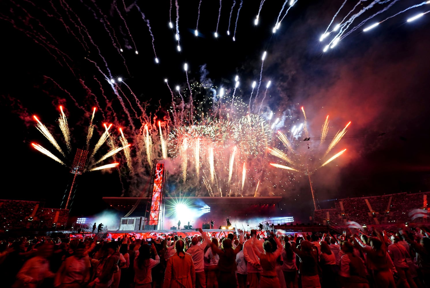 Britain Commonwealth Games Closing Ceremony