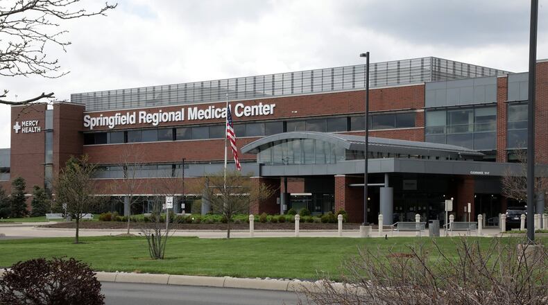 Mercy Health’s Springfield Regional Medical Center. BILL LACKEY/STAFF