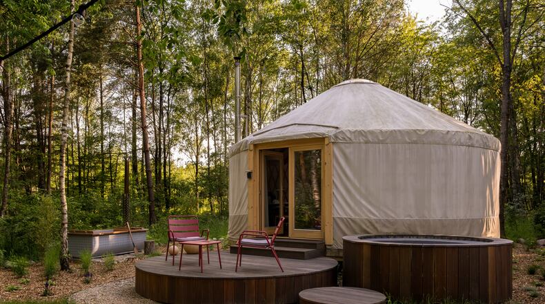 A Forbes report projects the U.S. glamping market to more than double from $561 million in 2023 to $1.3 billion by 2029. ISTOCK IMAGE