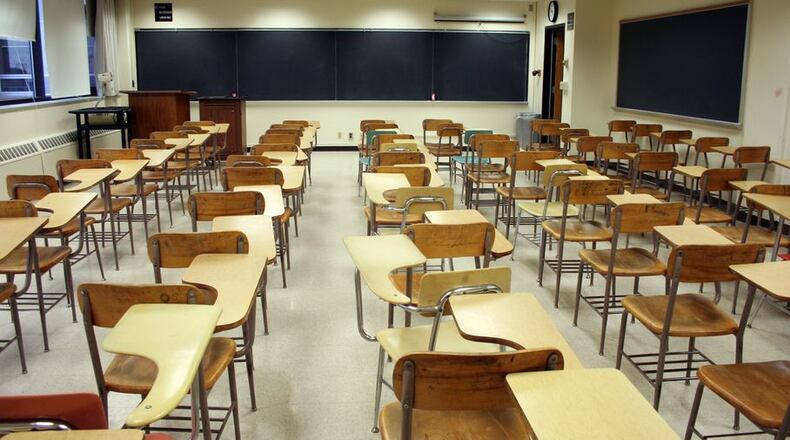 Stock classroom photo