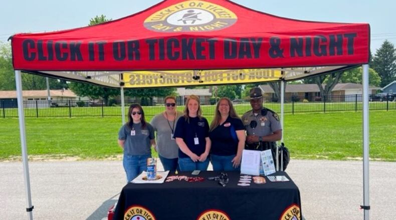 The Clark County Combined Health District, along with U.S. Department of Transportation’s National Highway Traffic Safety Administration, Clark County Safe Communities Coalition, Partners in Prevention, Links and Springfield Fire Division hosted a Summer Safety kickoff event May 17 as part of the national Click It or Ticket campaign, which ran from May 19 to June 1. Contributed