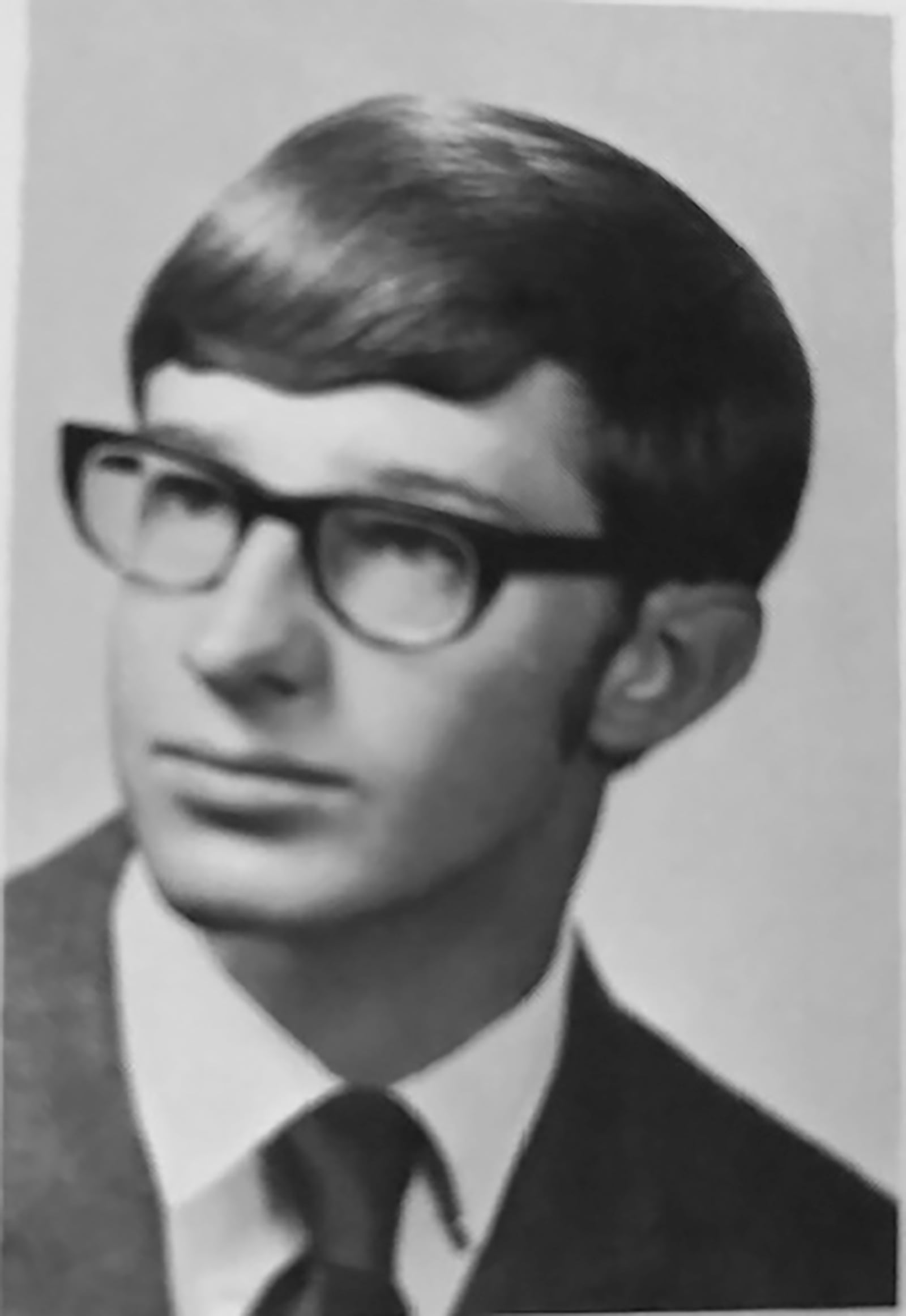 Frank Lee Beeson as a senior at Butler High School. All his aunts and uncles and their families were encouraged to make education a priority and graduated from Butler as well. Beeson graduated in 1971. CONTRIBUTED