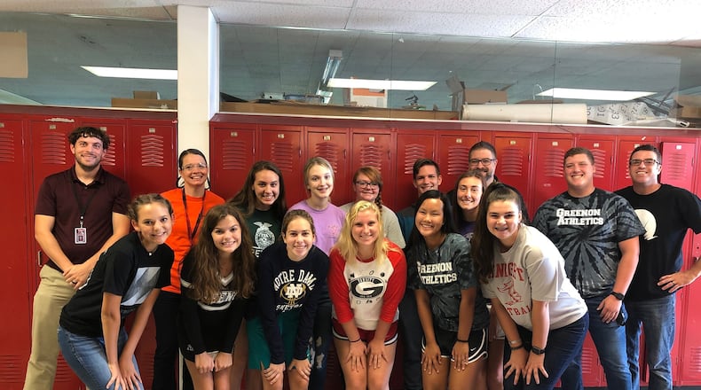 Greenon High School’s InvenTeam. CONTRIBUTED