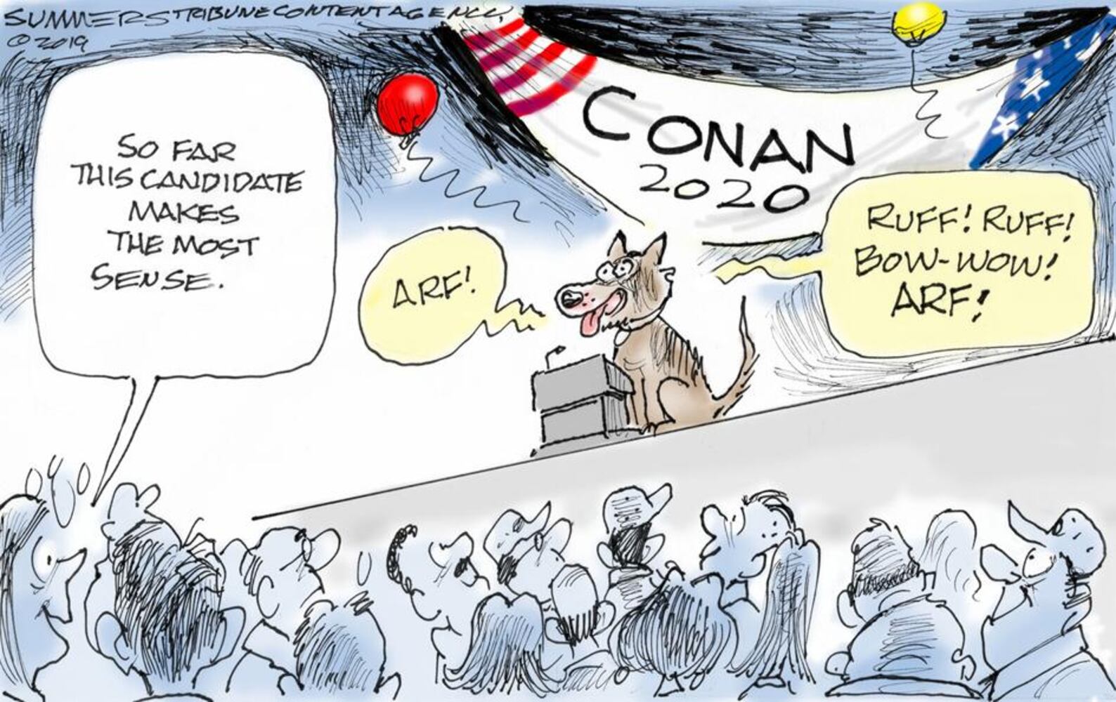 Week in cartoons: Medicare for all, Popeyes and more