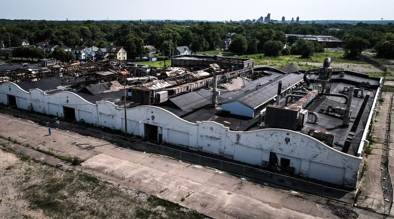The Wright Factory was severely damaged in a March 26 fire. The House Appropriations Committee has approved $4 million for the restoration of the fire-damaged Wright factory. JIM NOELKER/STAFF