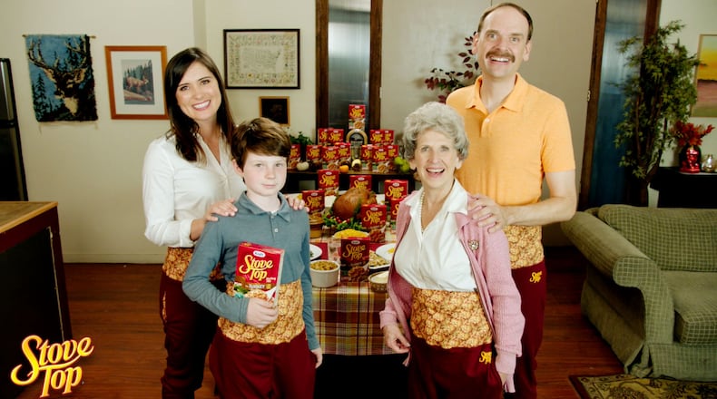 Stove Top is selling stretchy pants for those stuffed Thanksgiving guests who need a little extra room. (Photo: Business Wire)