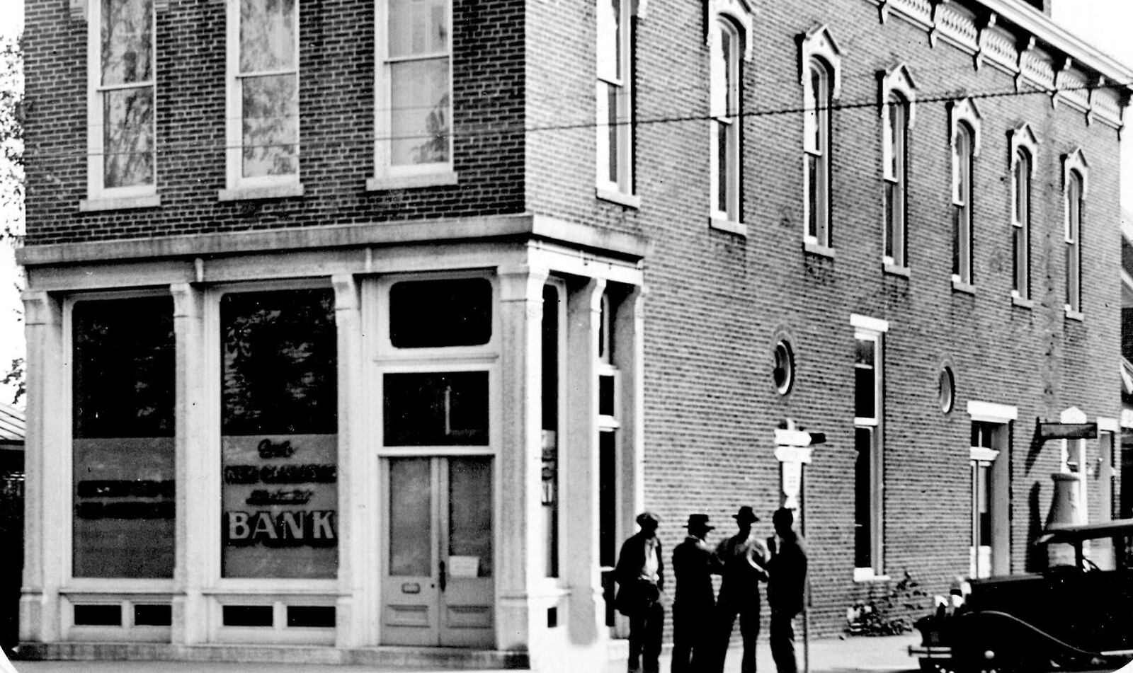 In 1933 John Dillinger,along with a handful of triggermen, zig zagged across Indiana and Ohio holding up six banks including the New New Carlisle National Bank. DAYTON DAILY NEWS ARCHIVE