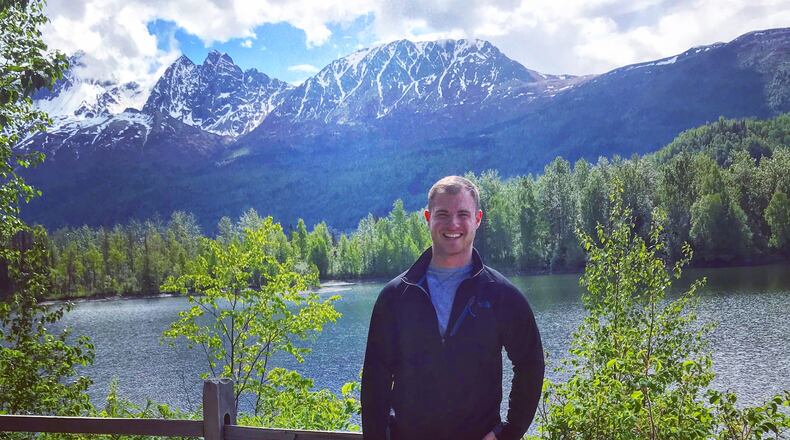 Cancer survivor Cody O’Connor, 25, a 2014 Lakota West High School graduate, plans to walk 3,000 miles to raise money for his non-profit that assists cancer patients and their families. SUBMITTED PHOTO