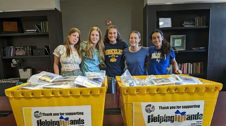 Helping Hands of Dayton provides Care Kits to those facing overnight stays in the hospital.