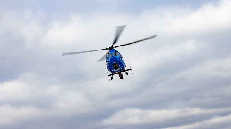 Premier Health's CareFlight Air and Mobile medical helicopter. PROVIDED/PREMIER HEALTH