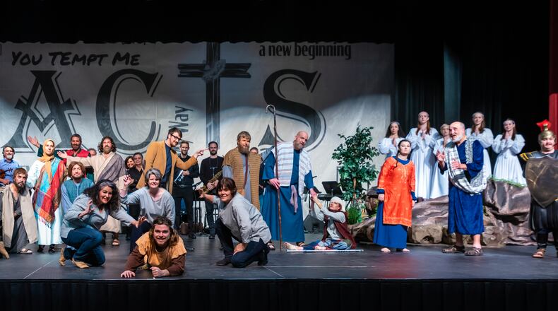A filmed version of the original musical "Acts" that played to full houses in fall 2023 will come to the State Theater's screen on Feb. 21 featuring a local cast.